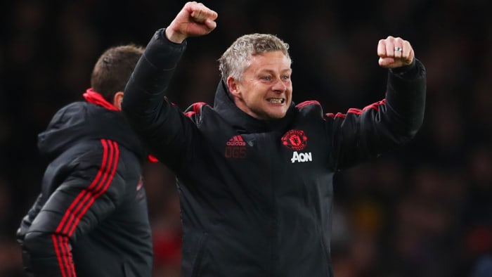 Manchester United manager Ole Gunnar Solskjaer